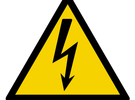 Ostrzeżenie przed napięciem elektrycznym